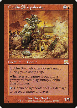 Goblin Sharpshooter [Onslaught] | Exor Games New Glasgow