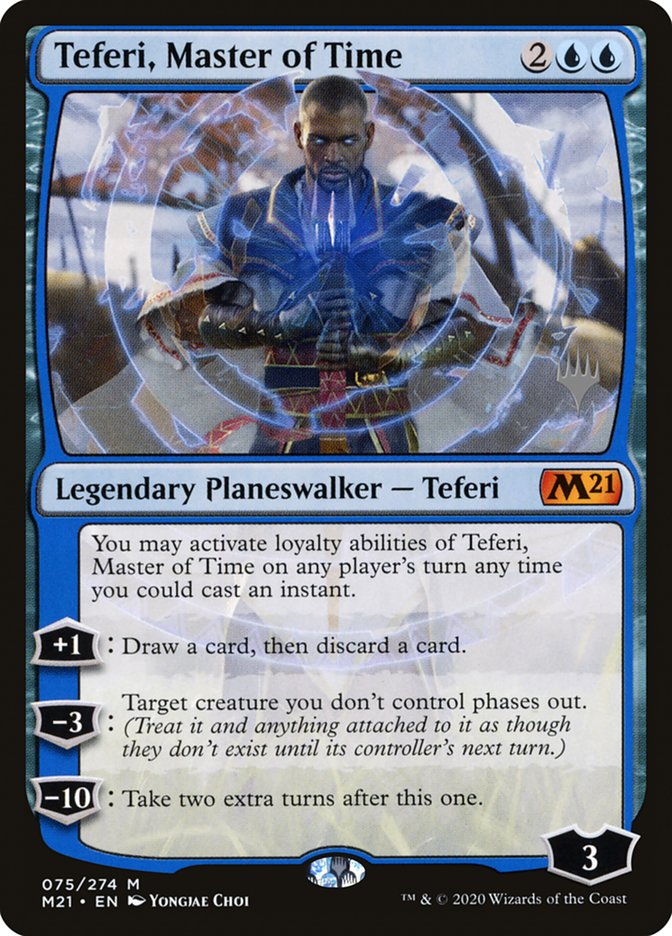 Teferi, Master of Time (Promo Pack) [Core Set 2021 Promos] | Exor Games New Glasgow