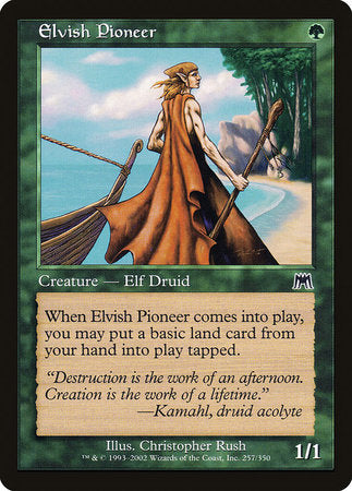 Elvish Pioneer [Onslaught] | Exor Games New Glasgow