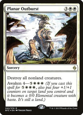 Planar Outburst [Battle for Zendikar Promos] | Exor Games New Glasgow