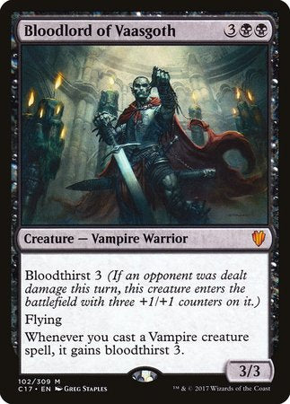 Bloodlord of Vaasgoth [Commander 2017] | Exor Games New Glasgow