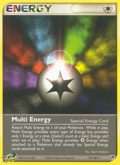 Multi Energy (93/100) [EX: Sandstorm] | Exor Games New Glasgow