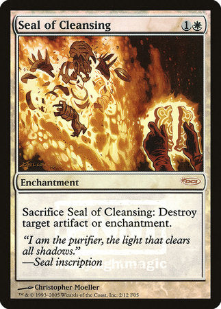 Seal of Cleansing [Friday Night Magic 2005] | Exor Games New Glasgow