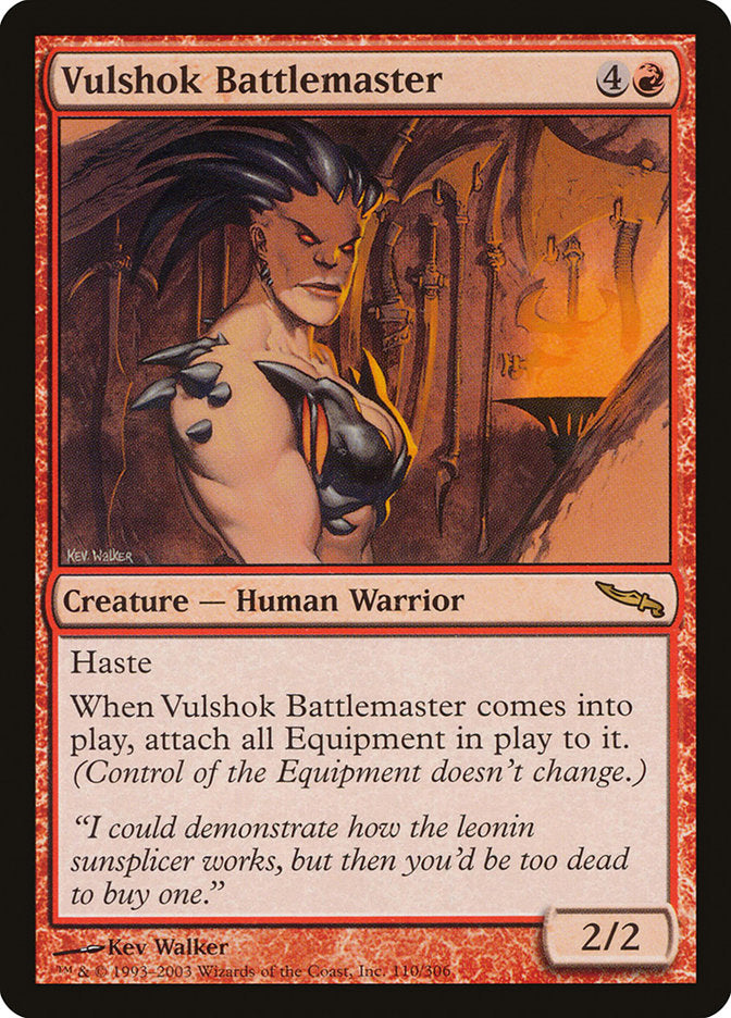 Vulshok Battlemaster [Mirrodin] | Exor Games New Glasgow