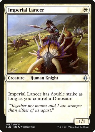 Imperial Lancer [Ixalan] | Exor Games New Glasgow