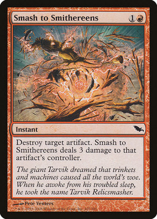 Smash to Smithereens [Shadowmoor] | Exor Games New Glasgow