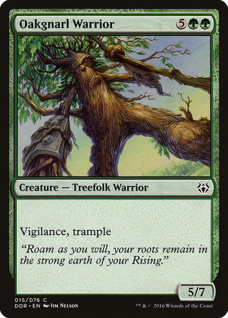 Oakgnarl Warrior [Duel Decks: Nissa vs. Ob Nixilis] | Exor Games New Glasgow