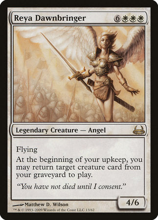 Reya Dawnbringer [Duel Decks: Divine vs. Demonic] | Exor Games New Glasgow