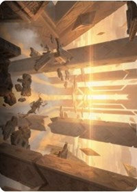 Skyclave Basilica Art Card [Zendikar Rising Art Series] | Exor Games New Glasgow