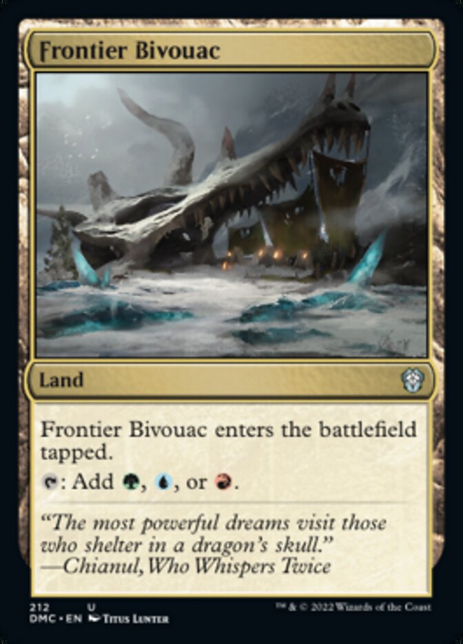 Frontier Bivouac [Dominaria United Commander] | Exor Games New Glasgow