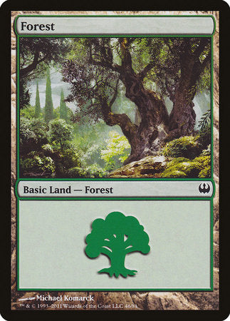 Forest (46) [Duel Decks: Knights vs. Dragons] | Exor Games New Glasgow