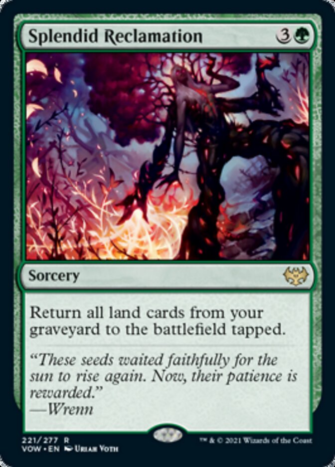 Splendid Reclamation [Innistrad: Crimson Vow] | Exor Games New Glasgow