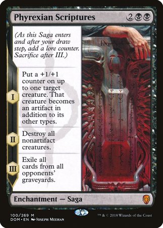 Phyrexian Scriptures [Dominaria] | Exor Games New Glasgow