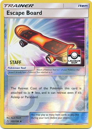 Escape Board (122a/156) (League Promo Staff) [Sun & Moon: Ultra Prism] | Exor Games New Glasgow
