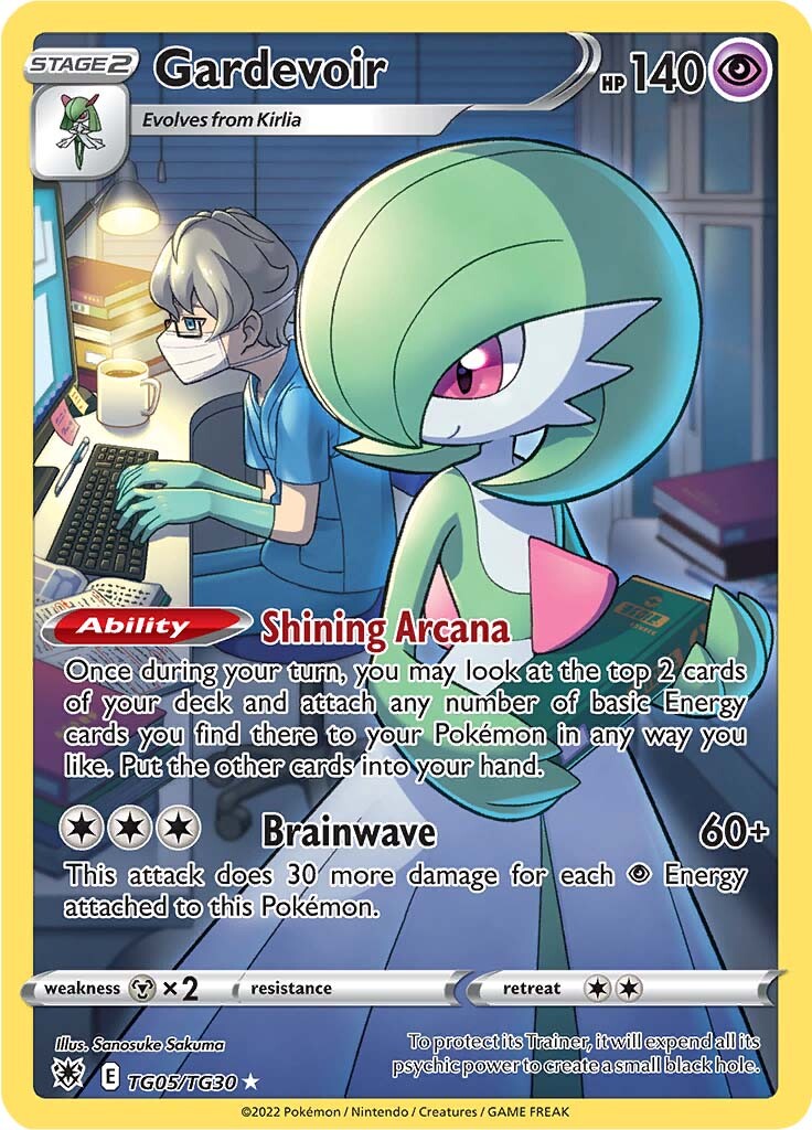 Gardevoir (TG05/TG30) [Sword & Shield: Astral Radiance] | Exor Games New Glasgow