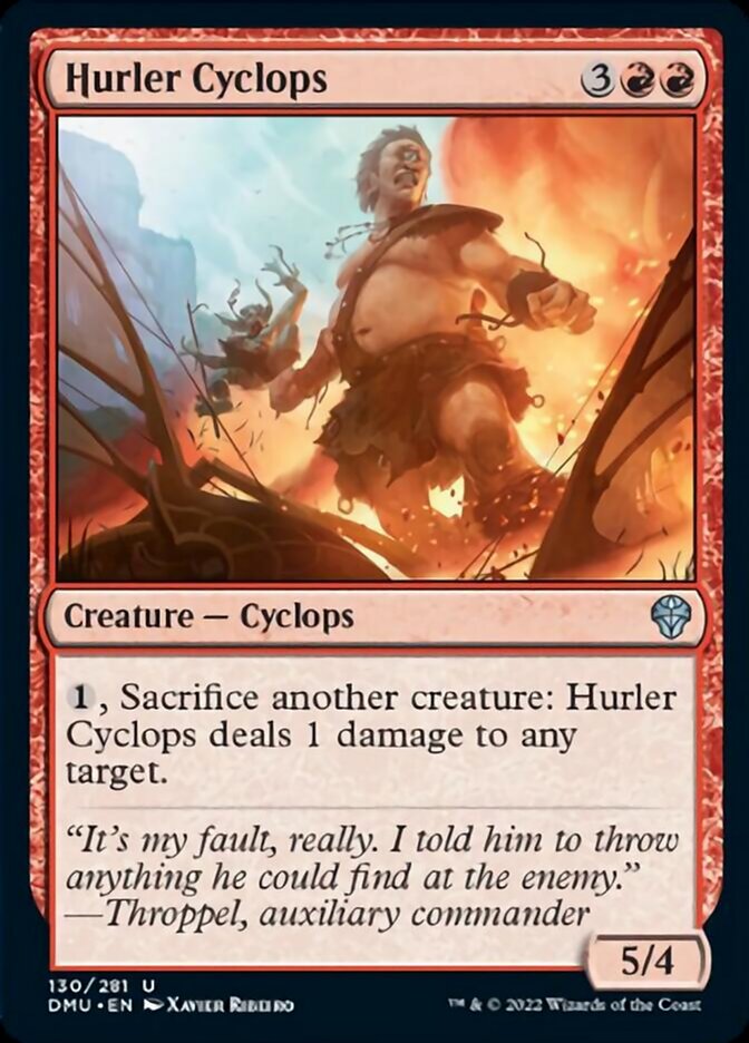 Hurler Cyclops [Dominaria United] | Exor Games New Glasgow