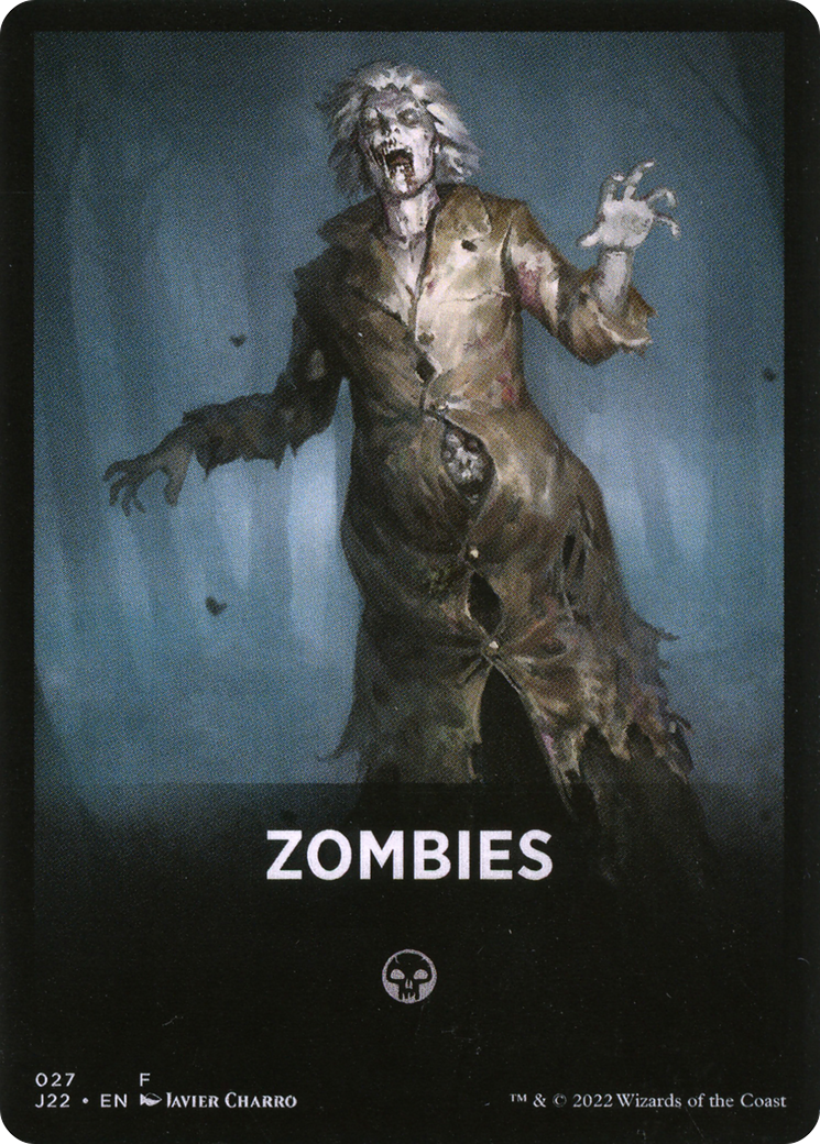 Zombies Theme Card [Jumpstart 2022 Front Cards] | Exor Games New Glasgow