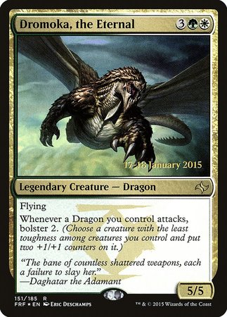 Dromoka, the Eternal [Fate Reforged Promos] | Exor Games New Glasgow