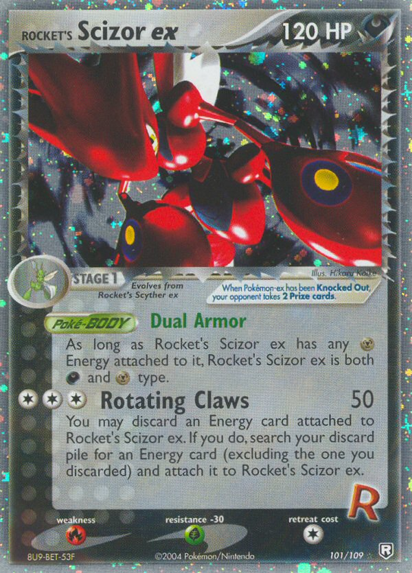 Rocket's Scizor ex (101/109) [EX: Team Rocket Returns] | Exor Games New Glasgow
