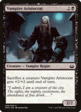 Vampire Aristocrat [Modern Masters 2017] | Exor Games New Glasgow
