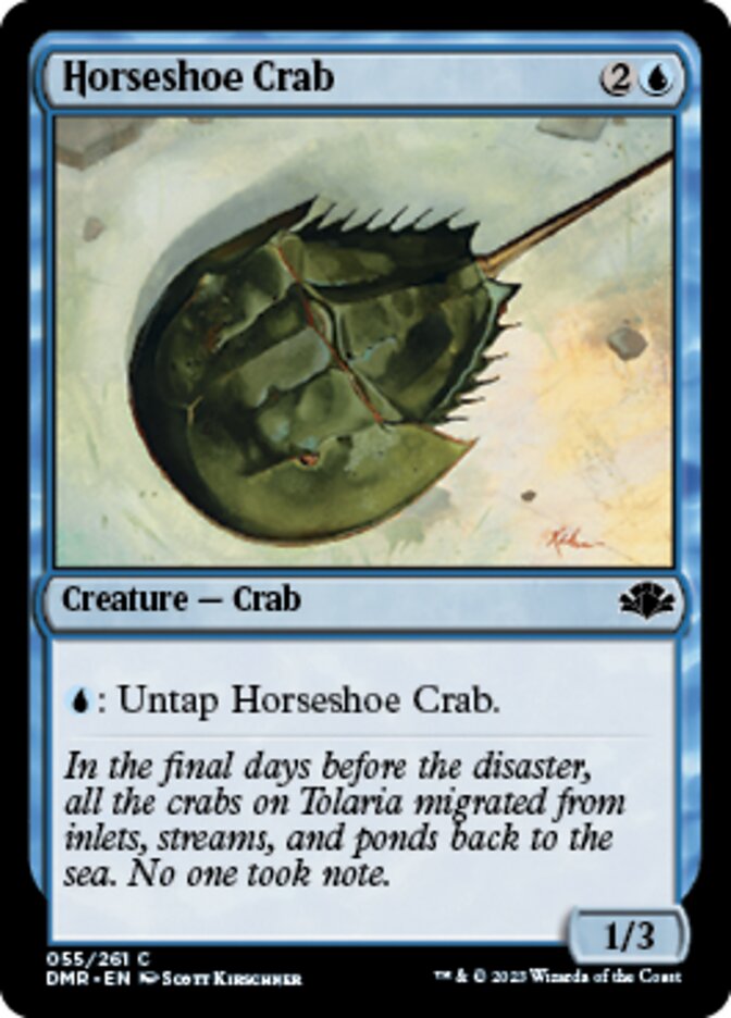 Horseshoe Crab [Dominaria Remastered] | Exor Games New Glasgow