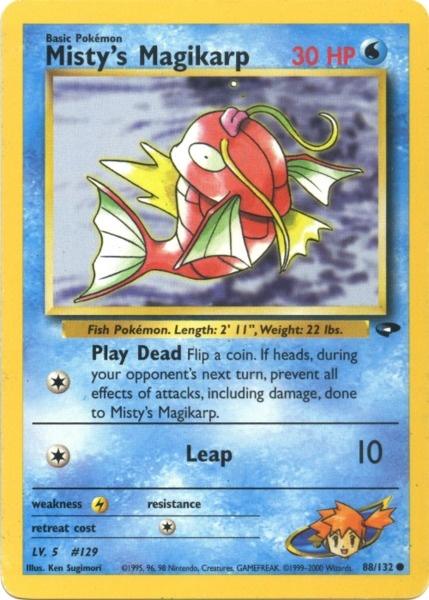 Misty's Magikarp (88/132) [Gym Challenge Unlimited] | Exor Games New Glasgow