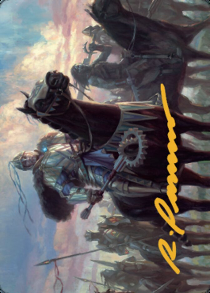 Shanid, Sleepers' Scourge Art Card (Gold-Stamped Signature) [Dominaria United Art Series] | Exor Games New Glasgow