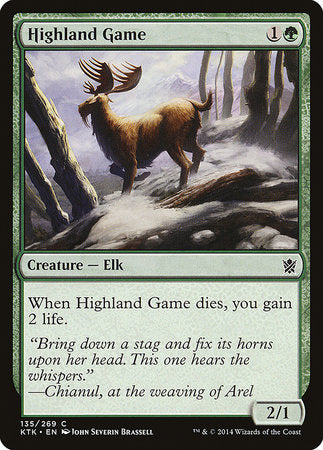 Highland Game [Khans of Tarkir] | Exor Games New Glasgow