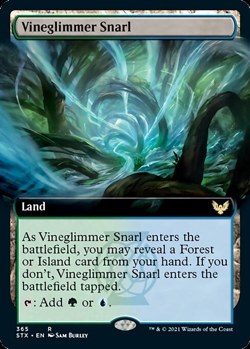 Vineglimmer Snarl (Extended) [Strixhaven: School of Mages] | Exor Games New Glasgow