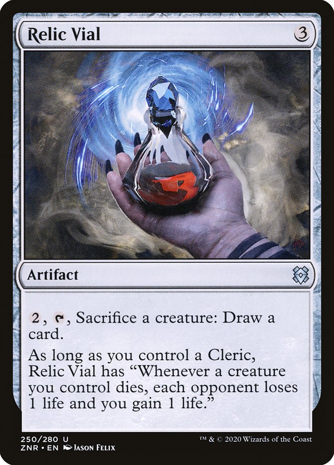 Relic Vial [Zendikar Rising] | Exor Games New Glasgow