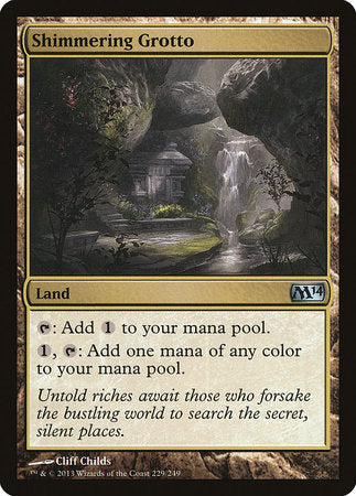 Shimmering Grotto [Magic 2014] | Exor Games New Glasgow