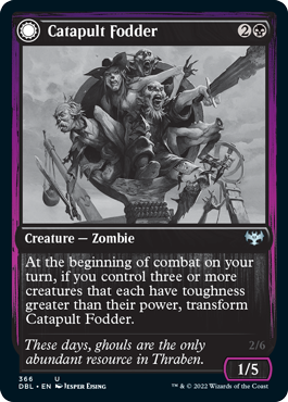 Catapult Fodder // Catapult Captain [Innistrad: Double Feature] | Exor Games New Glasgow