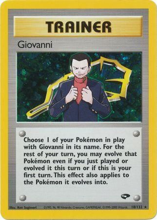 Giovanni (18/132) [Gym Challenge Unlimited] | Exor Games New Glasgow