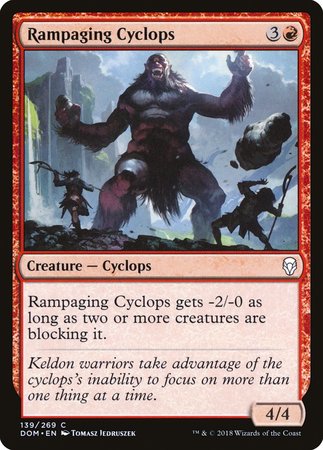 Rampaging Cyclops [Dominaria] | Exor Games New Glasgow