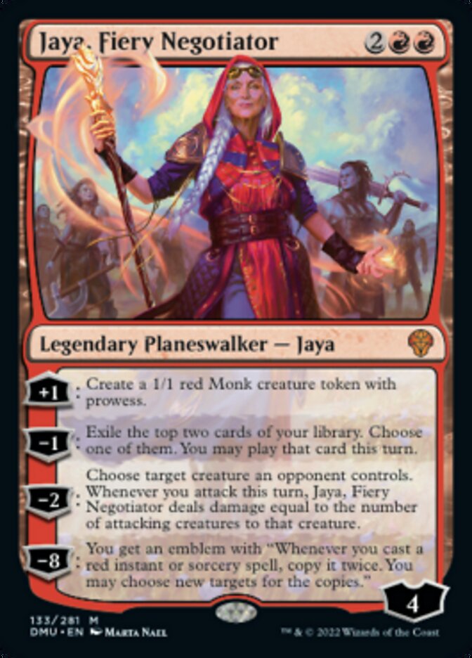 Jaya, Fiery Negotiator [Dominaria United] | Exor Games New Glasgow