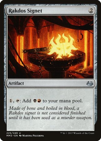 Rakdos Signet [Modern Masters 2017] | Exor Games New Glasgow