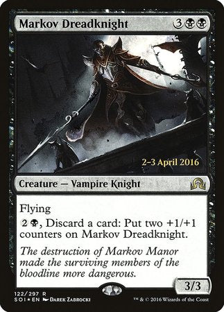 Markov Dreadknight [Shadows over Innistrad Promos] | Exor Games New Glasgow