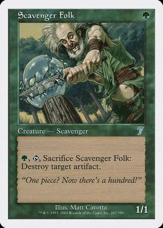 Scavenger Folk [Seventh Edition] | Exor Games New Glasgow