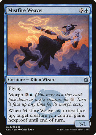 Mistfire Weaver [Khans of Tarkir] | Exor Games New Glasgow