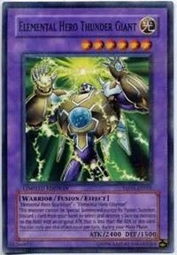 Elemental Hero Thunder Giant [MF01-EN001] Parallel Rare | Exor Games New Glasgow