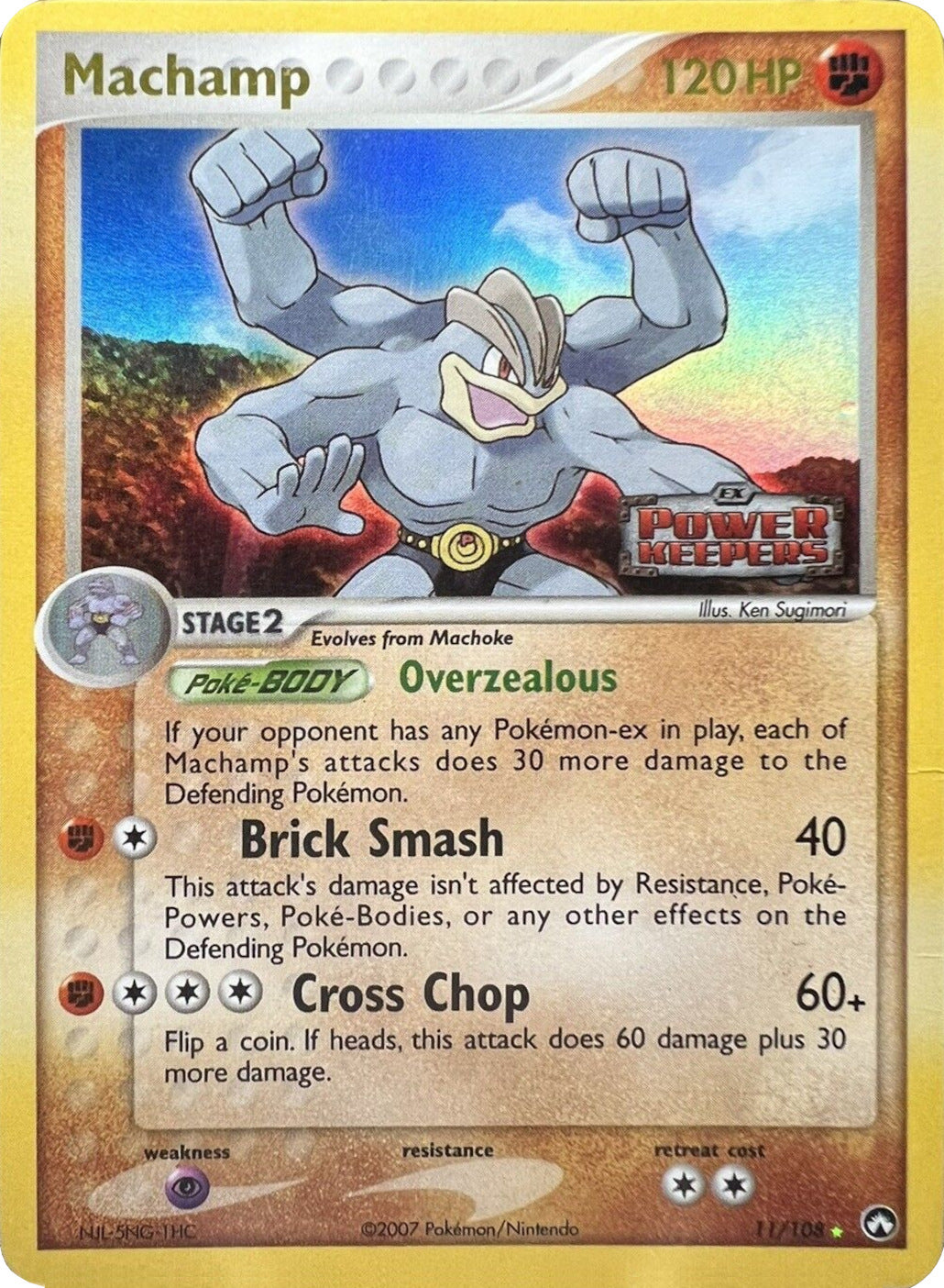 Machamp (11/108) (Stamped) [EX: Power Keepers] | Exor Games New Glasgow