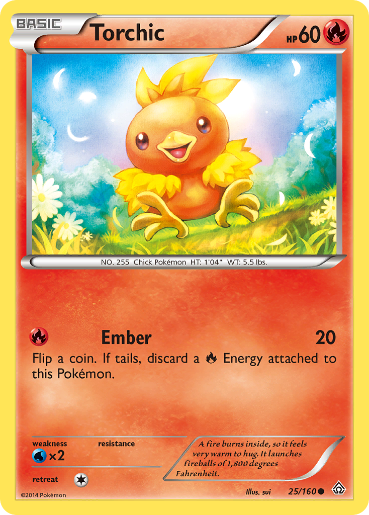 Torchic (25/160) [XY: Primal Clash] | Exor Games New Glasgow