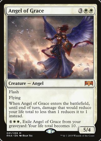 Angel of Grace [Ravnica Allegiance] | Exor Games New Glasgow