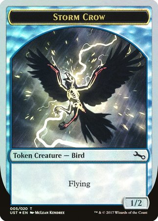 Storm Crow Token [Unstable Tokens] | Exor Games New Glasgow