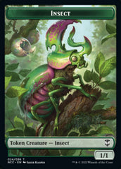 Ogre // Insect Double-sided Token [Streets of New Capenna Commander Tokens] | Exor Games New Glasgow