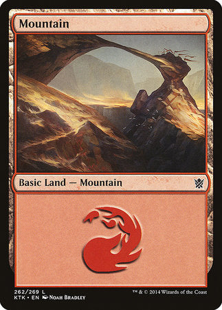 Mountain (262) [Khans of Tarkir] | Exor Games New Glasgow