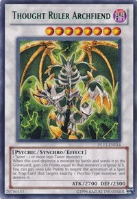 Thought Ruler Archfiend (Blue) [DL11-EN014] Rare | Exor Games New Glasgow