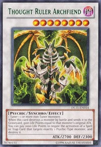 Thought Ruler Archfiend (Green) [DL11-EN014] Rare | Exor Games New Glasgow