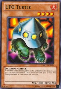 UFO Turtle (Green) [DL12-EN002] Rare | Exor Games New Glasgow