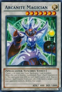 Arcanite Magician (Blue) [DL14-EN009] Rare | Exor Games New Glasgow